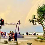 High Level 1Br Apartment 1 Min To Beach